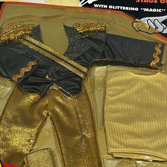 Sealed Vintage 1984 Michael Jackson Authentic Stage Doll Outfit Grammy Awards - Picture 15 of 16